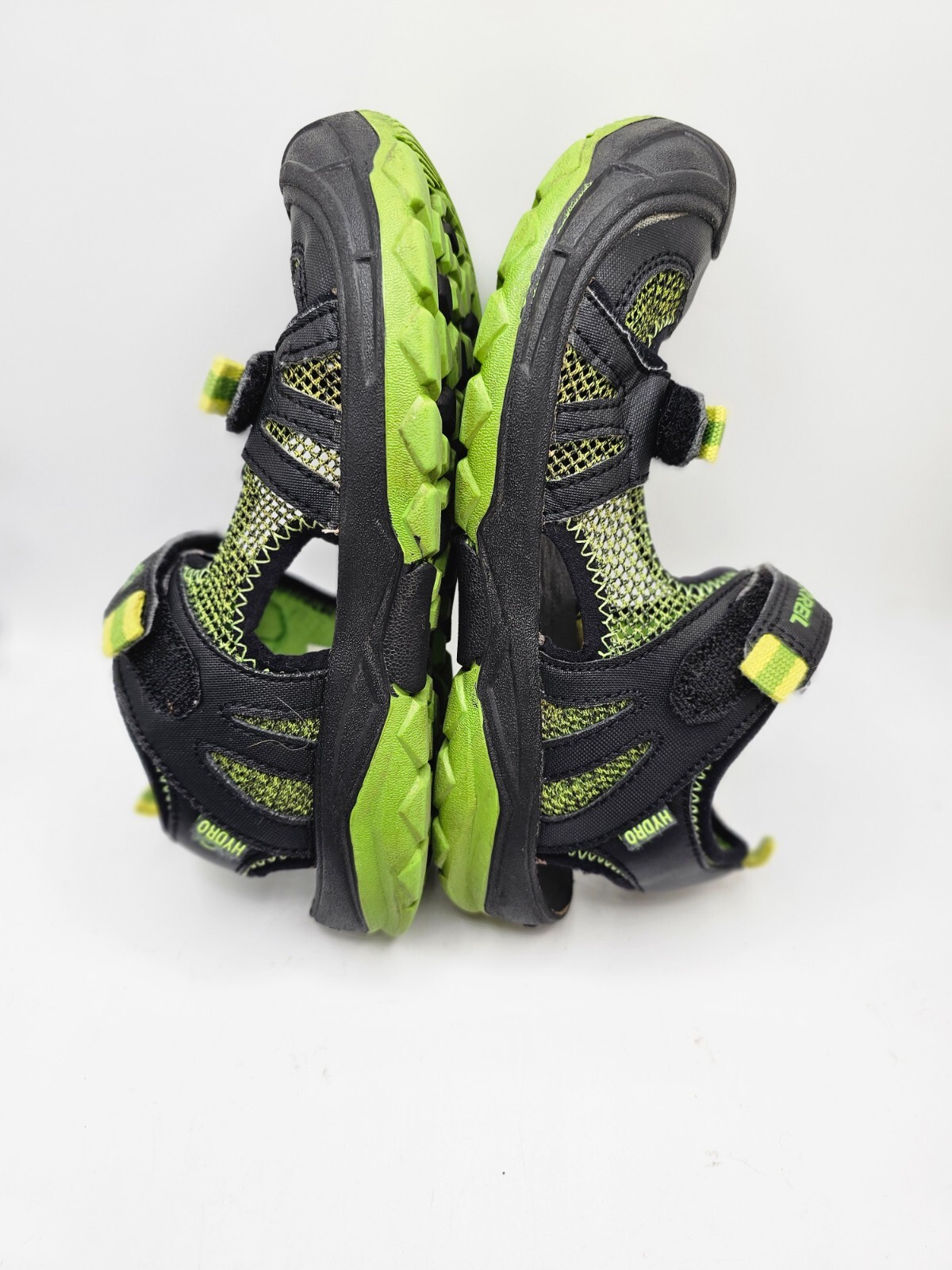 Scarpe Merrell ragazzi Hydro Rapid sandali acqua in pelle nero verde MC54843 taglia 2M