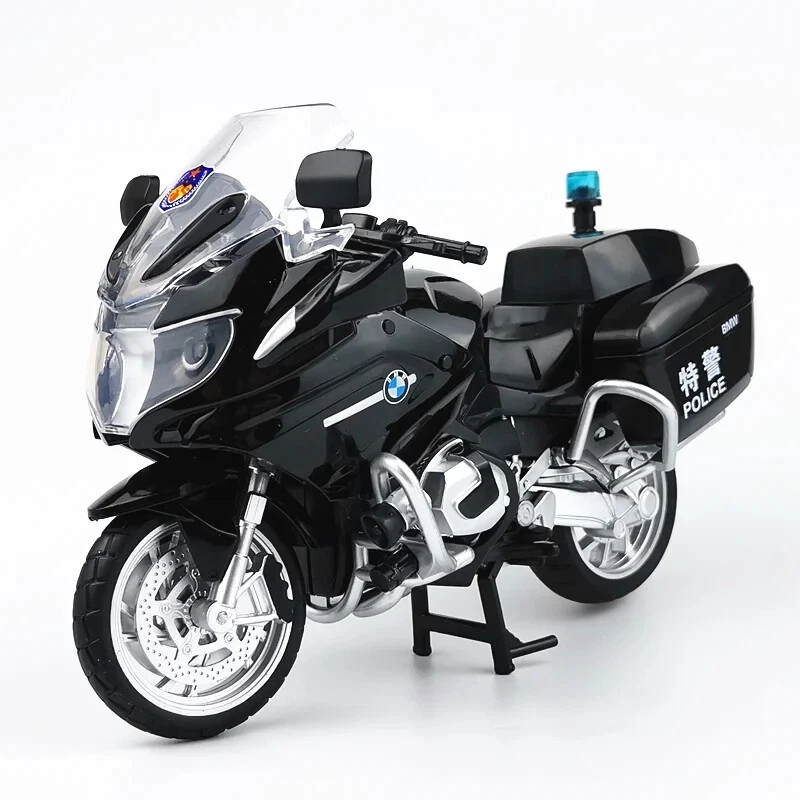 Moto Miniature 1:12 BMW R1250RT-P Diecast Motorcycle Model with Sound & Light... - Photo 4/4