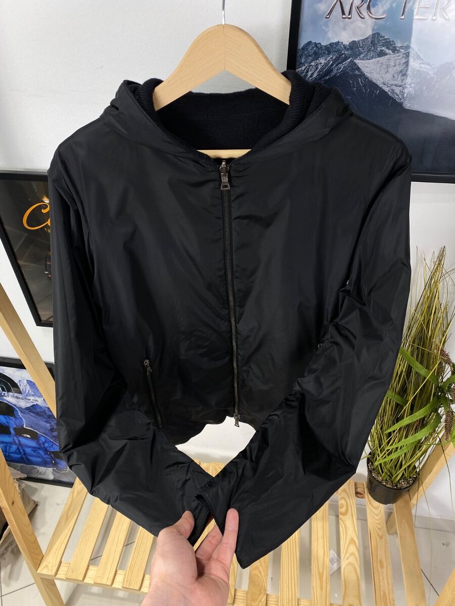 Archive vintage Prada reversible wool/nylon jacket size S-M Archive vintage Prada reversible wool/nylon jacket size S-M