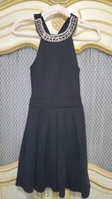 Beautiful Black Work, Cocktail or special occasion Dress S