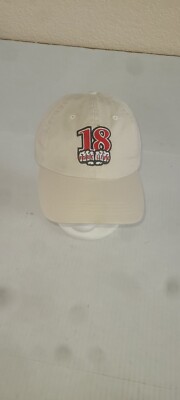 18 Fore Life Hat Cap Adjustable Strapback Beige Nwot