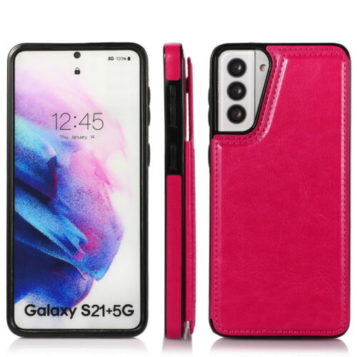 Leather Card Slot Wallet Case Cover Kickstand For Samsung Galaxy A13 A33 A53 A73 - Picture 31 of 81