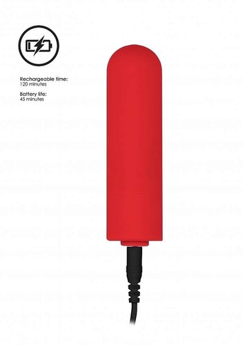 Brand Sealed New Ouch Silicone USB Rechargeable Anal Set 10 Speed Bullet 5 Plugs - Picture 6 of 6