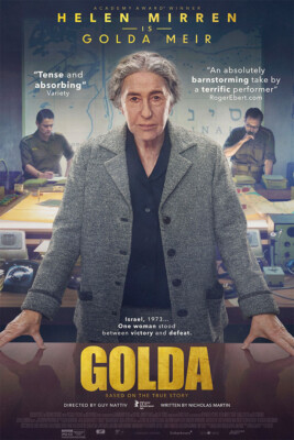 Golda History Drama Biography Movie Cinema Film Wall Art Home D - POSTER 20''x30''