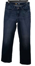 Lee Modern Series Curvy Fit Bootcut Stretch Women  s 6 Short Denim Jeans