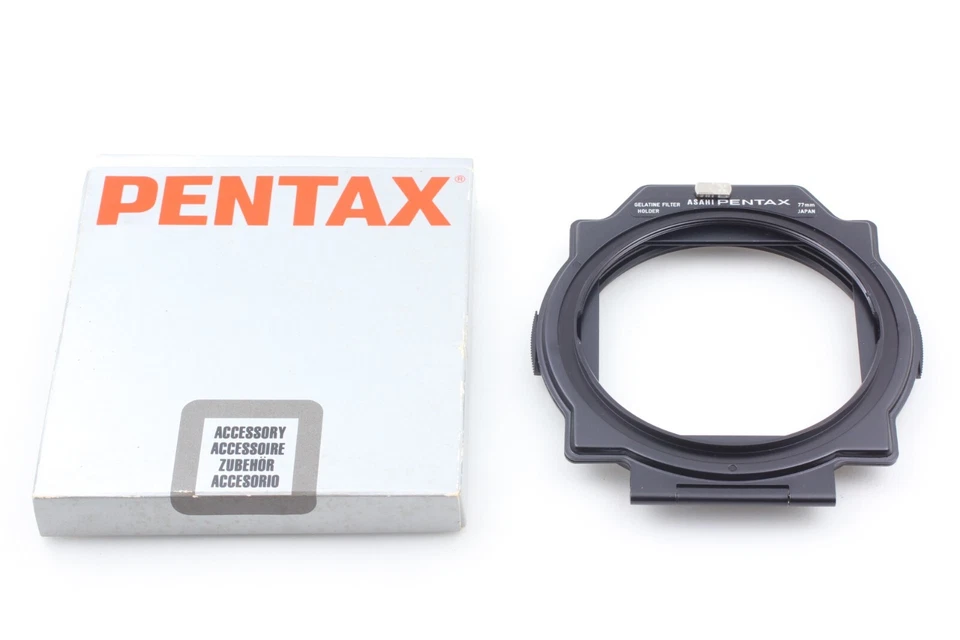 BOXED MINT PENTAX GELATINE FILTER HOLDER 77mm From JAPAN - Image 2 of 4