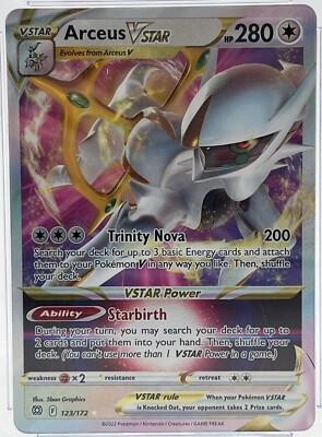2022 Pokemon ARCEUS VSTAR Brilliant Stars #123 BGS 9.5 MINT | eBay