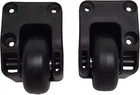 QTY 2 - Black Pelican Air case wheel housings.  1607, 1615, 1626, 1637, 1646.