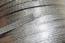 15 Ft' Flat Braided Tinned Copper Wire 1/8" Wide Ground Strap USA