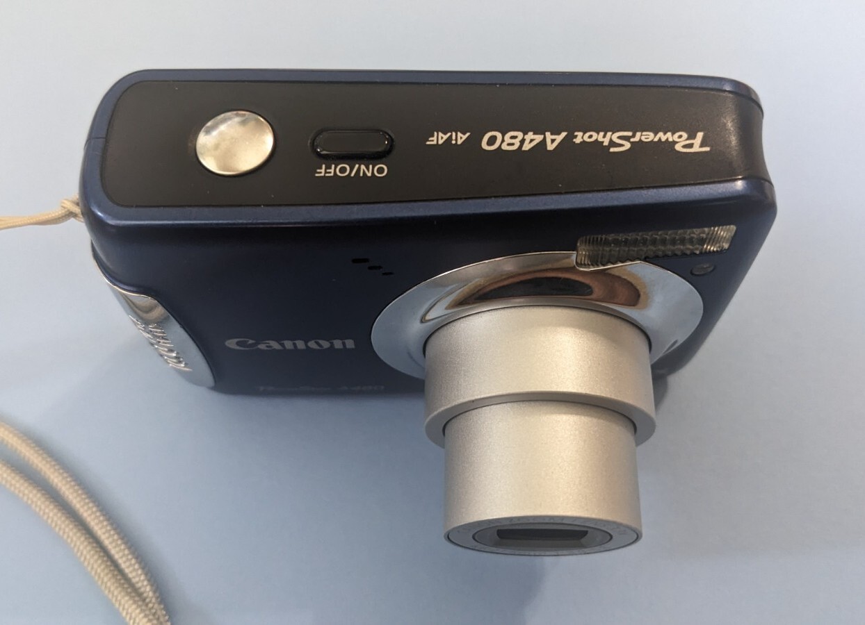 CANON POWERSHOT A480 10.0MP Digital CAMERA for parts or repair eBay