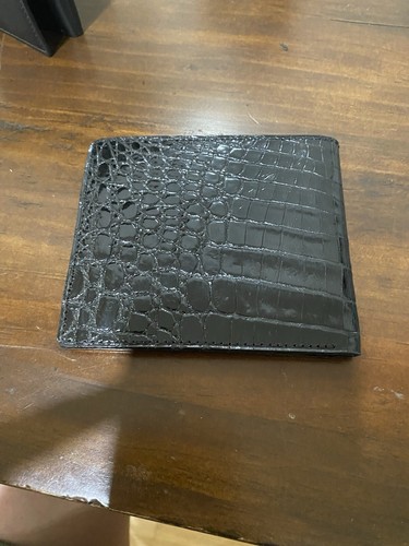  Leather Men's Black Wallet by industria argentina - Bild 2 von 6