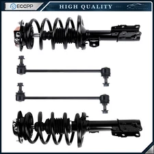 4pc Front Complete Struts Sway Bar for Chevrolet Malibu Pontiac G6 Saturn Aura