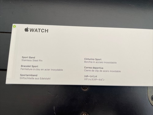 AUTÉNTICO Apple TOTALMENTE NUEVO Starlight Sport Band 45 mm Apple Watch Envío Gratuito - Imagen 2 de 4