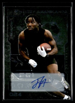 2023 Skybox Metal Universe Izzy Abanikanda Rookie Auto #024