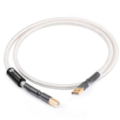Hifi 3.0 USB Cable Copper and Silver HiFi DAC Player Cable Printer Data A To B