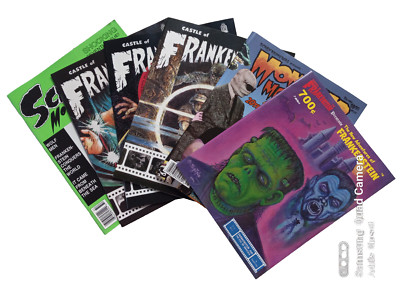 Castle of Frankenstein Scary Monsters Magazine Lot of 6 Horror Film Collectors