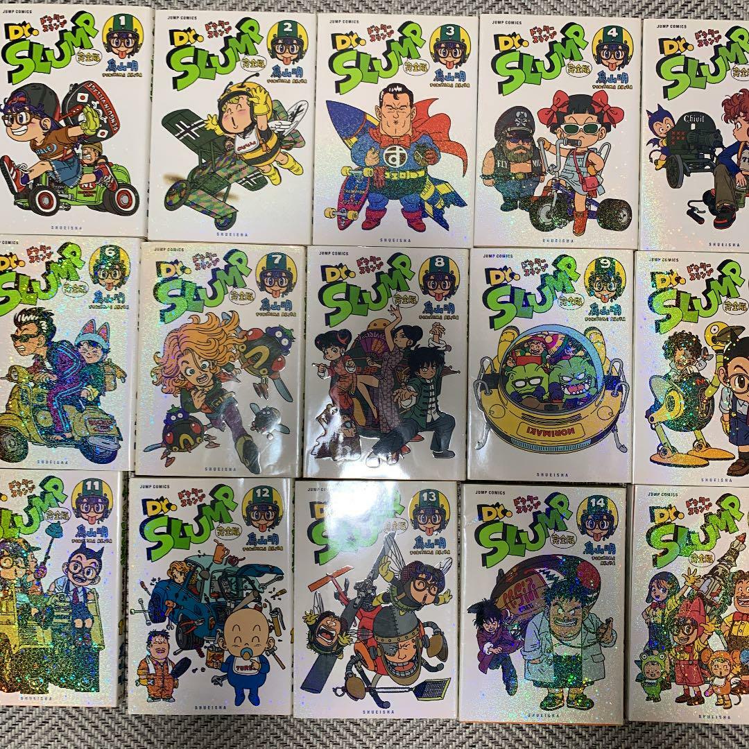 Dr,SLUMP Arare-Chan VOL.1-15 Comics Complete Set Full Version