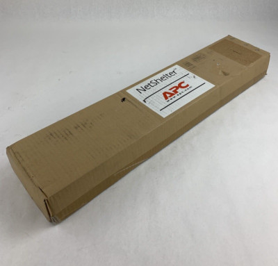 APC AR8443A Rack Cable Management Panel Black 0U New Box Opened