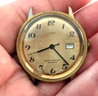 1973 TIMEX Viscount WR Calendar Men's 34mm Automatic Watch Movement PARTS REPAIR