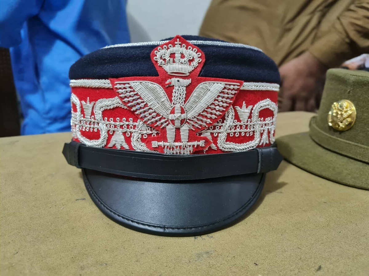 WW2 ファシスト イタリア陸軍 工兵 徽章セット / 枢軸 帽章 襟章 袖章 WW2 ファシスト イタリア陸軍 工兵 徽章セット / 枢軸 帽章 襟章