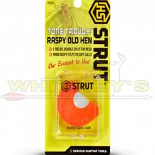 Hunter Specialties Strut Tone Trough Raspy Old Hen Turkey Mouth Call - 05952