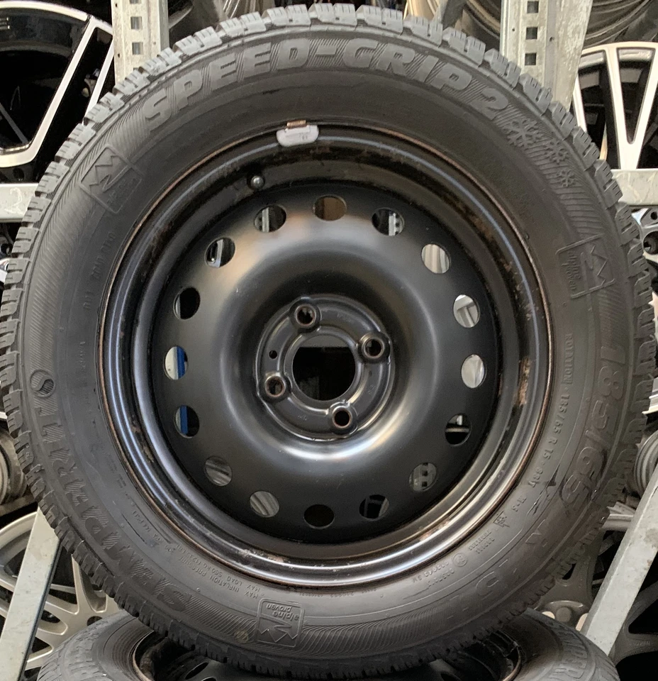 4 Audi Winterräder 185/65 R15 M+S A3 S3 A4 S4 A6 S6 A8 Q2 Q3 KBA 48316 590 - Bild 2 von 3