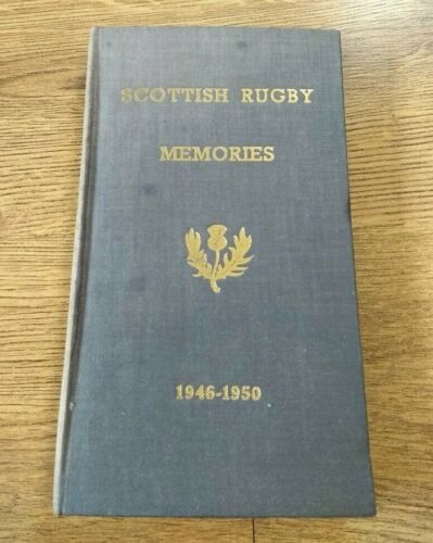 'Scottish Rugby Memories Vol 2 1946 - 1950' libro - RW Forsyth - Imagen 1 de 4