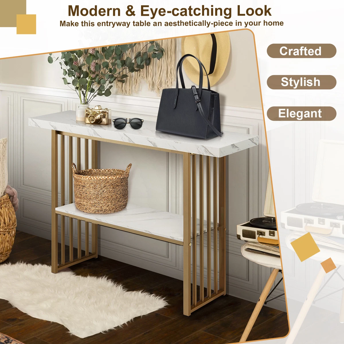 Giantex on sale console table