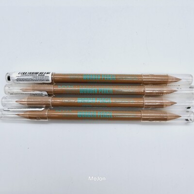 Lot Of 4 NYX Wonder Pencil Highlight Double Ended Matte/Shimmer Warm Deep