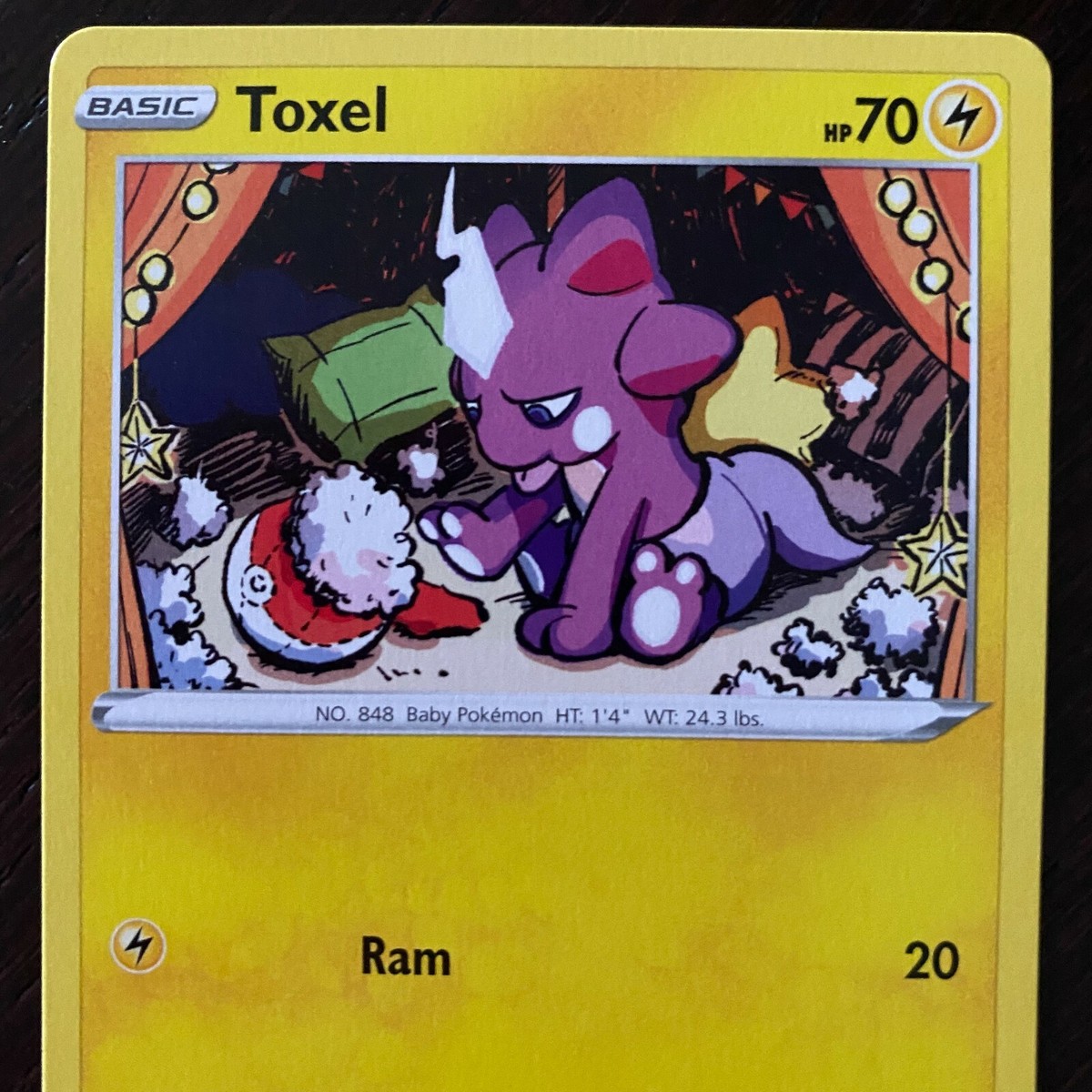Pack Fresh Toxel 105/264 Fusion Strike Pokemon Card MINT | eBay