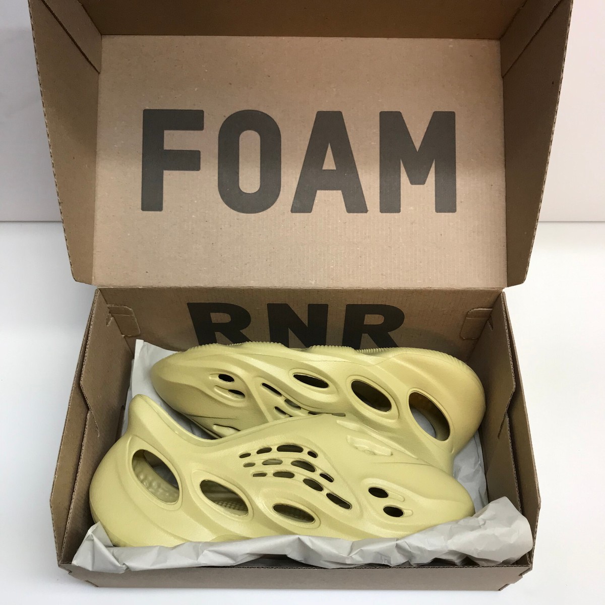 adidas Yeezy Foam RNR SULFUR GV6775 Men's US Sizes 10 Brand adidas Yeezy Foam RNR SULFUR GV6775 Men's US Sizes 10 Brand