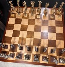 KASPAROV Grandmaster Silver & Bronze Chess Set