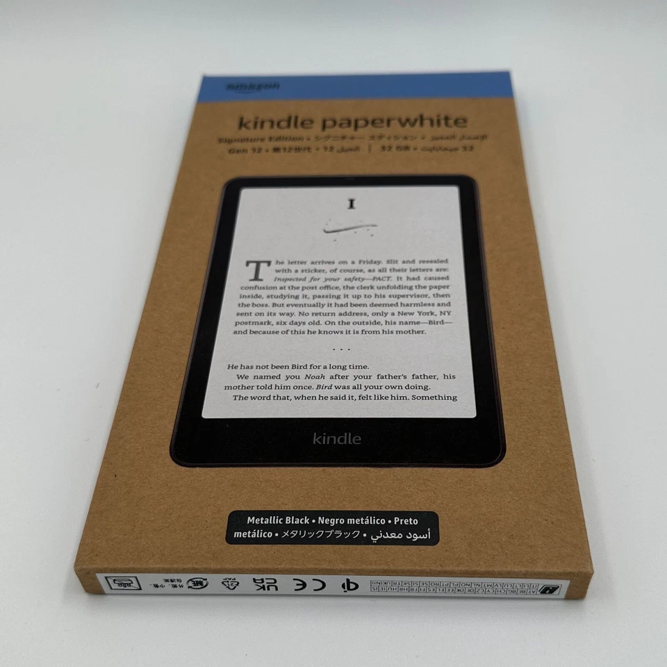 Amazon Kindle Paperwhite Signature Edition - Black 32GB 32 GB 12th gen 2024 - Image 3 of 4