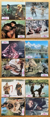 12 x Kino Aushang Foto Bild Film DUELL AM WIND RIVER von 1979 ( F23868