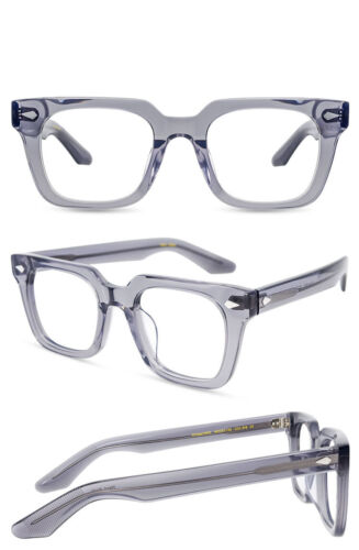 Vintage Plate Eyewear Handmade Rivet Crafted Large Eyeglass Frames Retro Eyewear - Picture 9 of 17