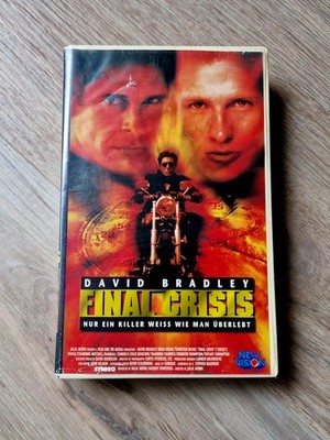Final Crisis - New Vision VHS Rarität - David Bradley 1996 Action 