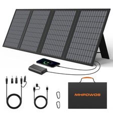 60W mini Solar panel USB c klappbares IP67 für Powerbank Handy Solargenerator DE