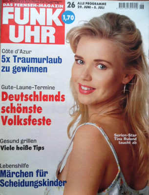 FUNK UHR 26 - 1996 ** TV: 29.6.-5.7. Tina Ruhland Peter Alexander Arktis