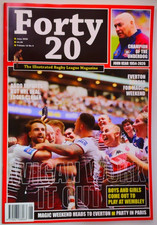 Forty 20 Rugby League magazine June 2026 Wigan work it out + John Kear 1954-2026