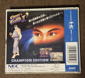 Street Fighter 2 Dash PC Engine HuCard Japan Import US Seller TESTED