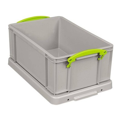 Really Useful Aufbewahrungsbox 9 Liter Kunststoff mit Deckel Grau (9RDG)