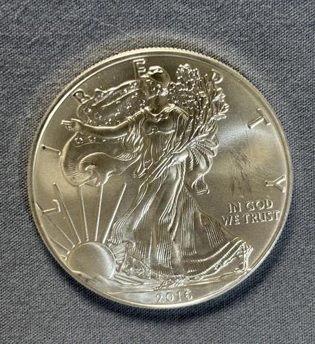 2016 American Silver Eagle 1 oz .999 Silver BU $1 Coin US Mint Bullion