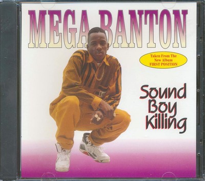 SEALED NEW CD Mega Banton - Sound Boy Killing