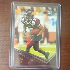 Press Pass 2010 Antonio Brown Central Michigan Football Rookie Card Steelers RC. rookie card picture