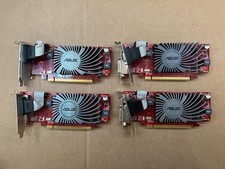 LOT OF 4 ASUS AMD Radeon HD6450 EAH6450 1GB DDR3 DVI HDMI VGA PCIe Video Card