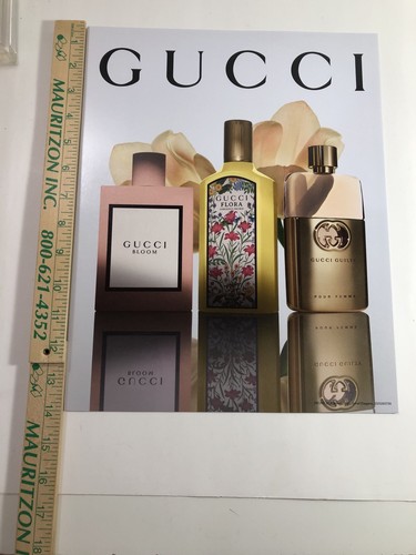 GUCCI Pour Femme Style Designed Laminated Poster 14” 11” - Picture 5 of 8
