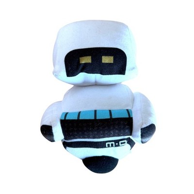 Disney Pixar Wall-E M-O Plush Robot Toy 9'' White Black Soft Stuffed Collectible
