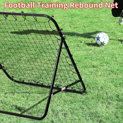 Fußball-Reboundnetz mit elastischen Seilen, Trainingsnetz, Ziel, Rebound