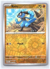 RIOLU 081/142 REVERSE HOLO STELLAR CROWN POKEMON TCG CARD