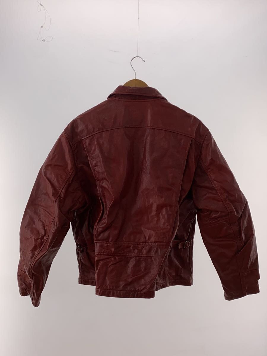 STEWART LEATHER JACKET SCETTRO ITALIAN BLUSON L RED SOLID Used | eBay
